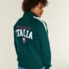 Veste de survêtement en molleton avec imprimé Coupe du monde de football 1990 en Italie Veste de survêtement en molleton avec imprimé Coupe du monde de football 1990 en Italie