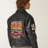 Veste en cuir vegan à motif Casino Veste en cuir vegan à motif Casino