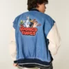 Veste en denim graphique Looney Tunes Veste en denim graphique Looney Tunes