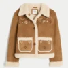 Veste en fausse peau de mouton Veste en fausse peau de mouton