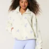 Veste en polaire Sherpa brodée Veste en polaire Sherpa brodée