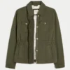 Veste militaire en sergé Y2K Veste militaire en sergé Y2K