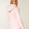 Veste toutes saisons doublée de fausse fourrure Veste toutes saisons doublée de fausse fourrure