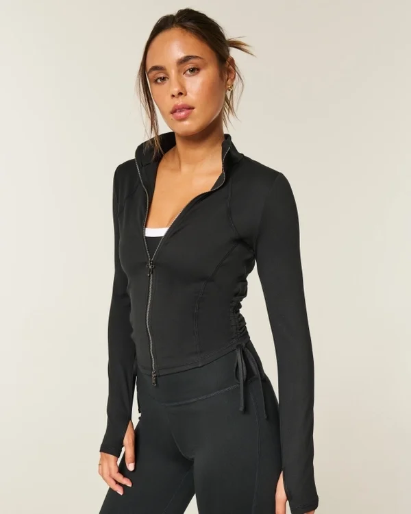 Veste zippée à nouer sur le côté Gilly Hicks Active Recharge Veste zippée à nouer sur le côté Gilly Hicks Active Recharge