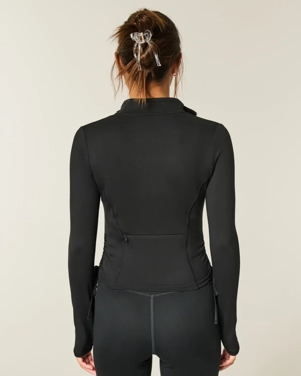 Veste zippée à nouer sur le côté Gilly Hicks Active Recharge Veste zippée à nouer sur le côté Gilly Hicks Active Recharge