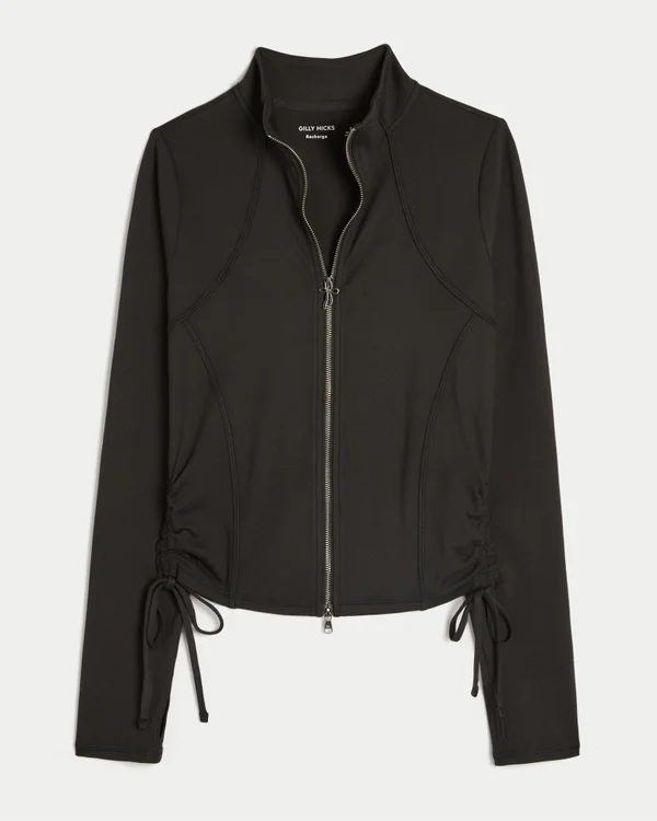 Veste zippée à nouer sur le côté Gilly Hicks Active Recharge Veste zippée à nouer sur le côté Gilly Hicks Active Recharge